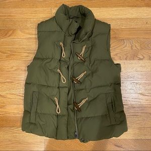 J.CREW VINTAGE PUFFER VEST